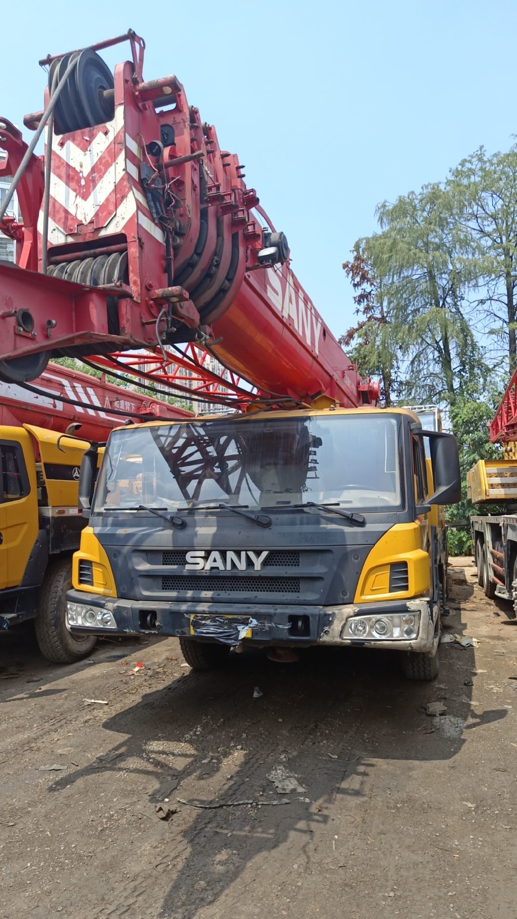 2013 Good Original Condiiton Sy 750c 75t Mobile Crane Truck Crane Used Crane hydraulic Crane Construction Equipment for Sale at Good Price