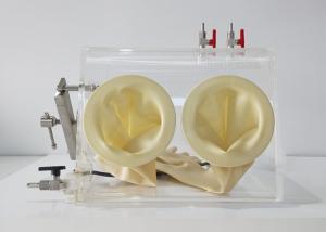China Small Size Full View Laboratory Glove Box With Nitrogen / Argon / Helium factory