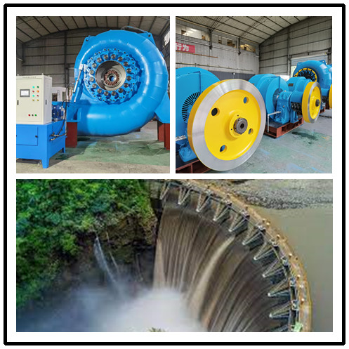 90% High Efficiency Francis Water Turbine Generator with Water Cooling