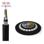 High Strength 24 Core Armoured Fiber Optic Cable Loose Tub With PE Inner Sheath