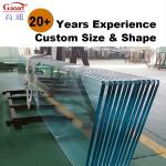 Transparent 0.4Cm Customised Dome Square Tempered Glass Insulated Unbreakable