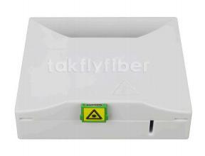 China FTTH Fiber Optic Termination Box with 1 ports cable entrance for patch cable factory