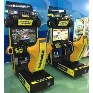 Customizable Car Racing Game Machine Powerful 350W CE Certificated