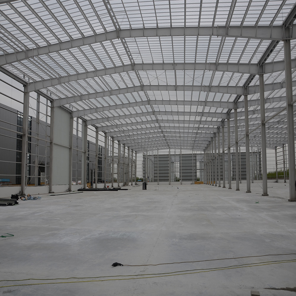 Prefabricated Aircraft Hangar Steel Building with Large Span Design
