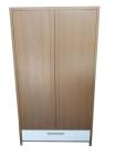 2-DOOR oak wood hotel bedroom wardrobe/closet/armoire,hospitality casegoods