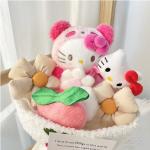 30x48cm Woolen Exquisite Cartoon Kuromi Plush Doll Bouquet Small Fragrance Style