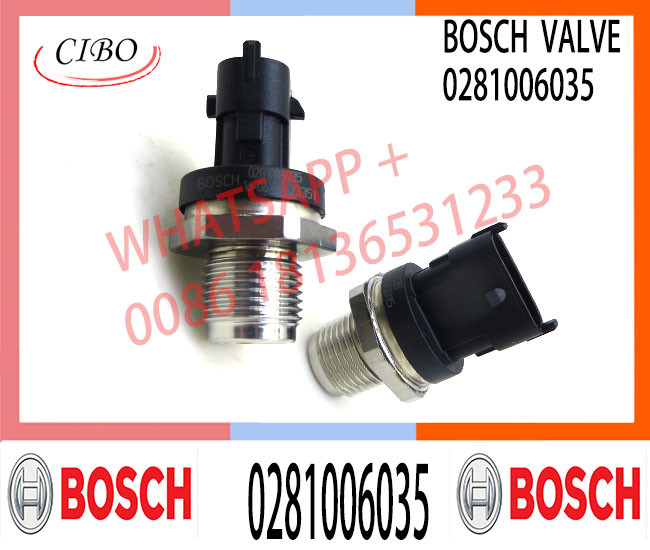 Haoxiang New Neutral Fuel Rail Pressure Sensor 0281006035 For Grand Santa Fe Ix35 Ix55