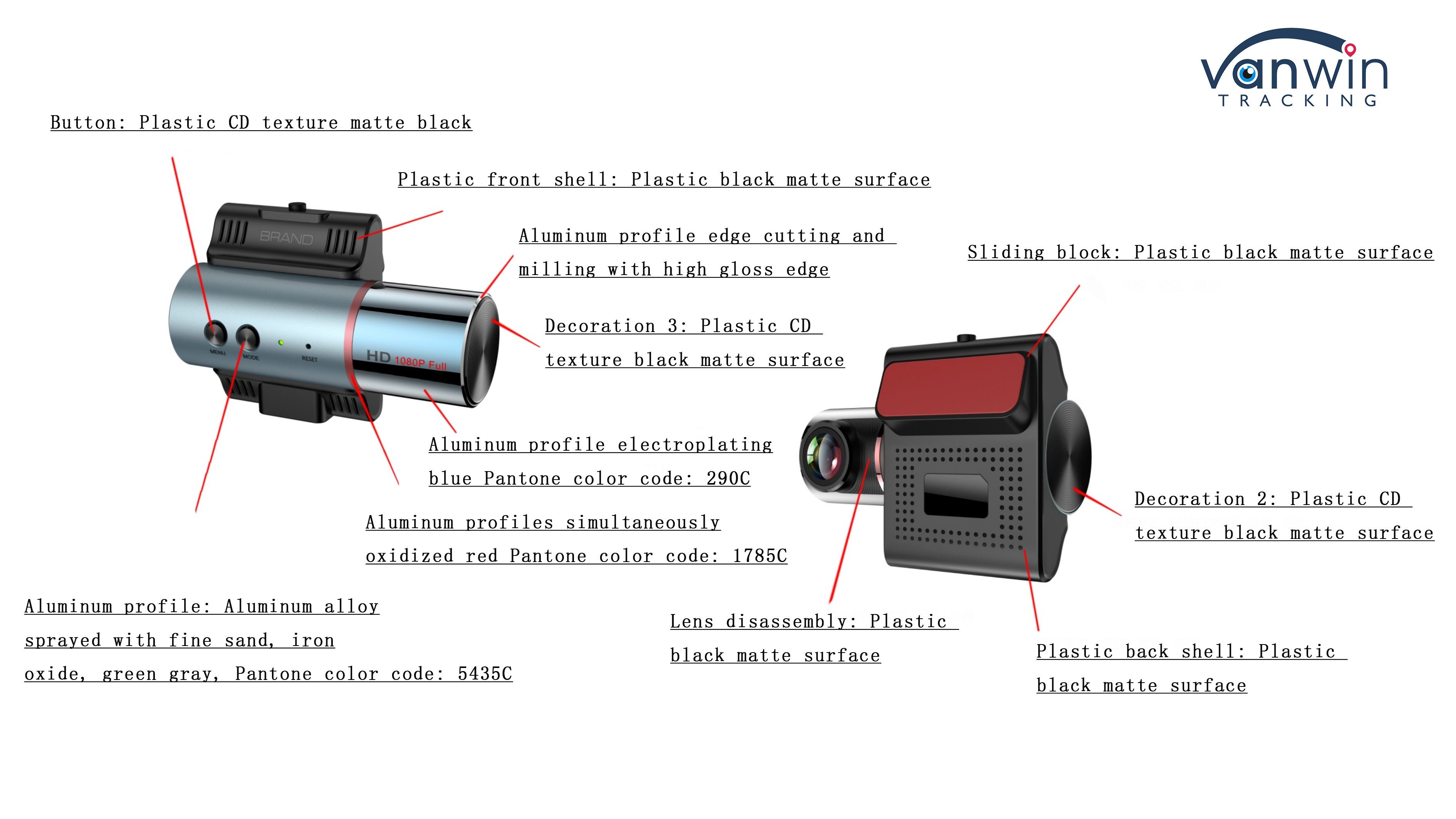 Hidden Taxi Surveillance Camera Supports GPS WiFi Connectivity Car Dashcam