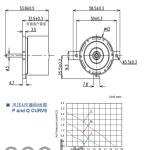 Weatherproof Fan Brushless DC Motor 24V 12-24W Lightweight 3000RPM