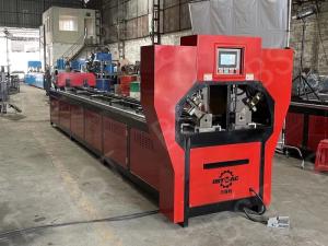 China GS SS Steel Industrial Hydraulic Tube Punching Machine For L Beam H Beam 0.8-2S / Time factory