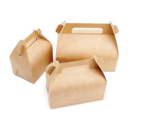 China Eco-Friendly and De-Plasticizing Salad Kraft paper Take Away Food Box factory