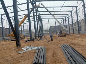 China Environmentally Large Span Steel Structure High Rise Building factory