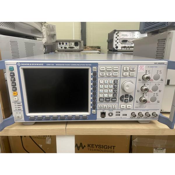 Rohde & Schwarz RF Communications Test Set CMW500 K50 3.3 GHz 8 Port Wireless