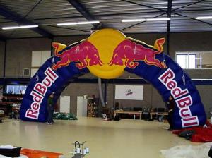 China 2014 Hot sale inflatable arch/Inflatable Finish Archway with LOGO printing factory