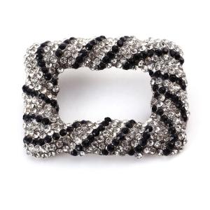 China 45*60mm Popular Industrial Belt Buckle Star Style For Bridal Lady'S Shoe factory
