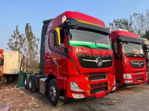 China Tianlong Dongfeng Tractor Head Second Hand For Sale 600hp 6x4 10 Wheels factory