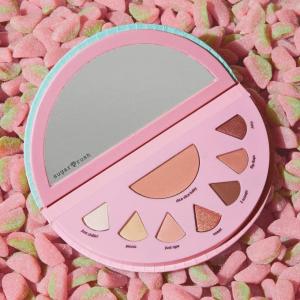China Semicircular Empty Watermelon Slice 8 Shades Cosmetic Eyeshadow Palette factory
