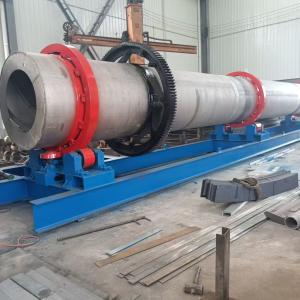 China Copper Concentrate SS316 Rotary Drum Dryer With Stable Frame factory