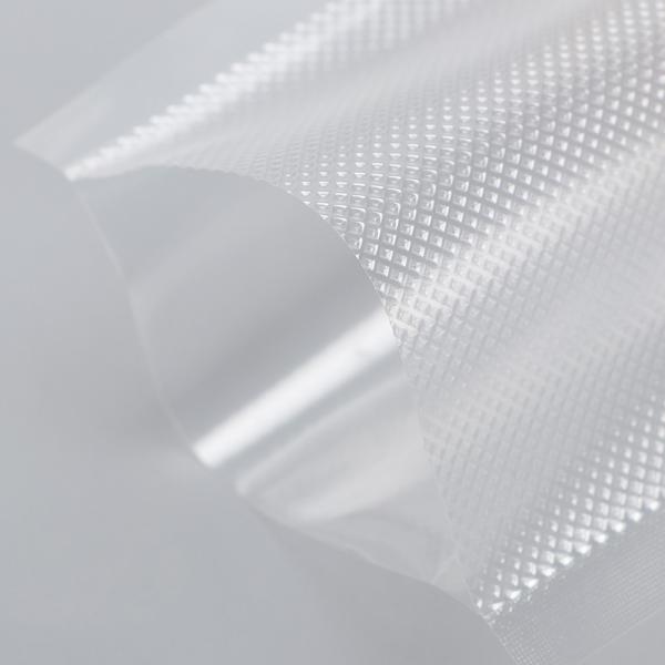 China 25cmx15m 3.5 Mil Embossed Vacuum Sealer Plastic Rolls factory