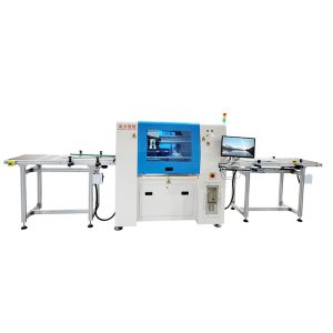 China 220V Voltage CCD Visual Labeling Machine for Carton Packaging Box Foam Board PCB Board factory
