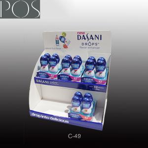 China custom counter layers displays with 2 tiers factory