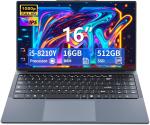 16 Inch I5 Gaming Laptop 3.60 GHz Business Notebook Computer 180 Angle Opening