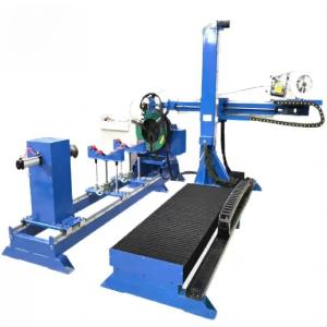 China Automatic Flange Welder Machine PLC Control Metal Welding Machine factory