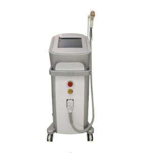 China 12 X 20mm 160J Diode Laser Hair Removal Machine Facial Hair Removal Equipment 600 Watt factory