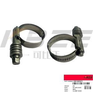 China 3918521 KBZE BRAND HOSE CLAMP FOR CUMMINS 6CT EXCAVATOR ENGINE factory