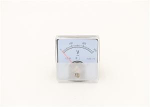 China High Impedance Mini Analog Voltmeter Waterproof 0 To 300V AC Moving Iron Type factory