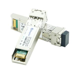 China SR / LR Fiber Optic Transceiver 850nm / 1310nm Wavelength Compliant With SFF-8472 factory
