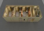 Customized Size Prefabricated Container House , Living Container House For