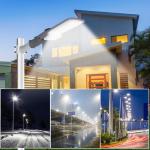 Energy-Efficient Mains-Powered LED Street Light, 155 Lumens/Watt, Aluminum Alloy