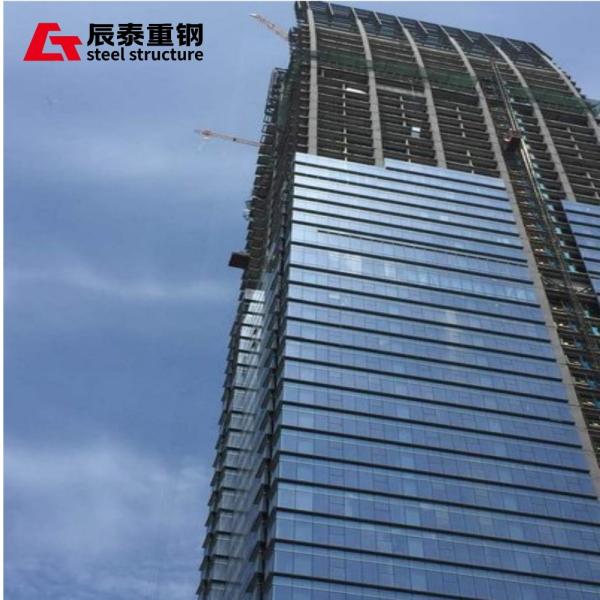 China Commercial Center High Rise Steel Structure Building Anti Rust Customizable factory