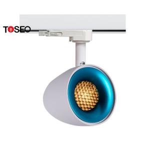 China Gallery LED Ceiling Track Lights 360 Degree Adjustable Die Cast Aluminum factory