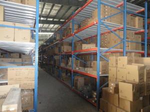China powder coating / galvanized finished heavy duty shelving factory storage racks on sale