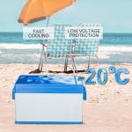 25Litres DC12V/24V Power Supply Truck Fridge Freezer Easy To Handle