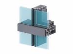Lightweight Aluminium Curtain Walling Heat Insulation Good Wear Resistance
