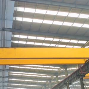 China Workshop Double Girder Overhead Crane Hoist 3 Phase Remote Control factory