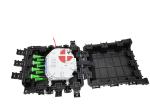 36 Cores 2 In 2out Inline Fiber Optic Cable Joint Box Pole Mount 1x8 Splitter