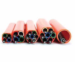 China Flexible Sheath Hdpe Conduit Pipe Dust Proof For Fiber Optical Cable Blowing factory