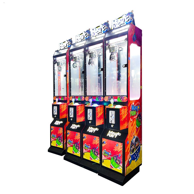 Medium Claw Arcade Vending Machine for Kids W30*D62*H170 Cm Coin Operated Age 8 Years