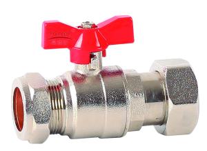 China YomteY Brass Compression Ball Valve with Swivel factory