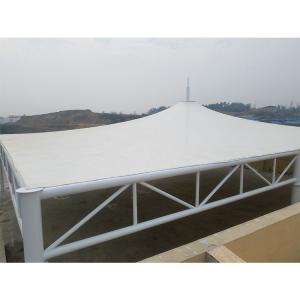 China 950gsm 1000D*1000D 1.5mm Thickness PVC Membrane Structure factory