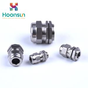 China IP68 PA66 Claw Stainless Steel Cable Gland NPT Threads Anti Alkali factory