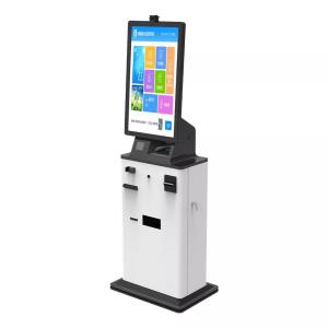 China Hotel Self Service Checkin Kiosk Restaurant Self Service Touch Screen Kiosk factory
