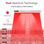 Adjustable Intensity Infrared LED Light Therapy Machine 1050W The Ultimate