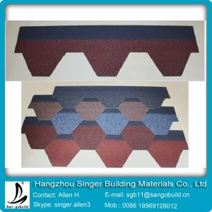 China 5 tab round roof asphalt shingles factory