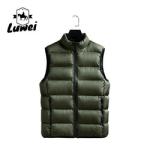 Cotton Cold Weather Vest Zipper Utility Oversized Slim Fit Outerwear