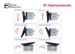 Rotatable Universal Car Stereo , 10.1 Inch Double Din Radio With 360 Panorama